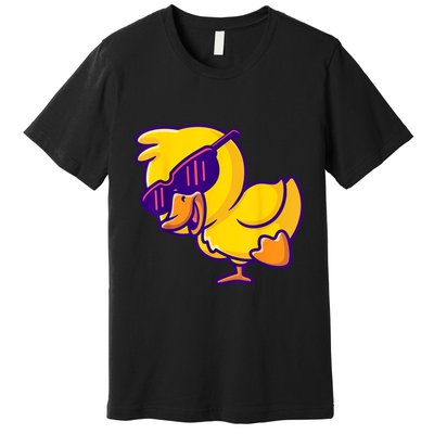 Sunglasses Cute Ducky Shower Lovers Baby Toys Rubber Duck Premium T-Shirt