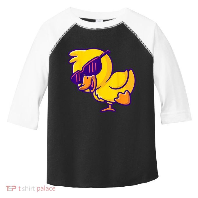Sunglasses Cute Ducky Shower Lovers Baby Toys Rubber Duck Toddler Fine Jersey T-Shirt