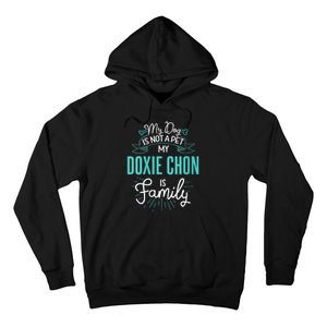 S Cute Doxie Chon Design Family Dog Gift For Vneck Hoodie