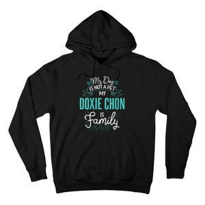 S Cute Doxie Chon Design Family Dog Gift For Vneck Tall Hoodie