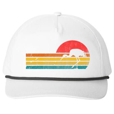 Sandhill Crane Design For A Sandhill Crane Birder Snapback Five-Panel Rope Hat