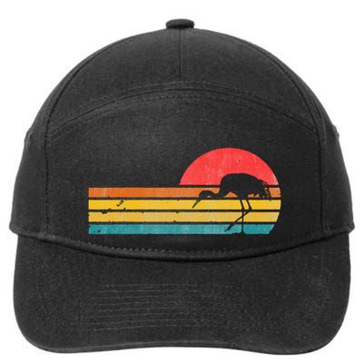 Sandhill Crane Design For A Sandhill Crane Birder 7-Panel Snapback Hat
