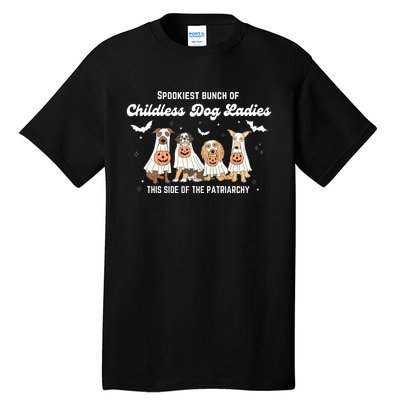 Spooky Childless Dog Ladies Comfort Colors Tall T-Shirt