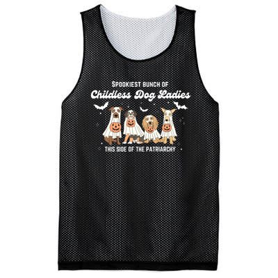 Spooky Childless Dog Ladies Comfort Colors Mesh Reversible Basketball Jersey Tank