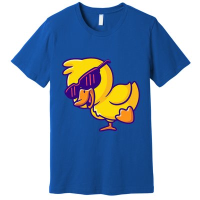 Sunglasses Cute Ducky Shower Lovers Baby Toys Rubber Duck Premium T-Shirt