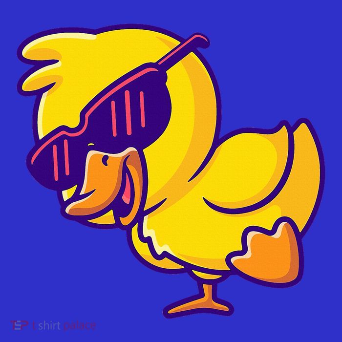 Sunglasses Cute Ducky Shower Lovers Baby Toys Rubber Duck Premium T-Shirt