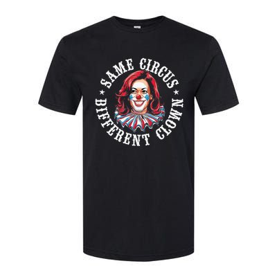 Same Circus Different Clown Softstyle CVC T-Shirt