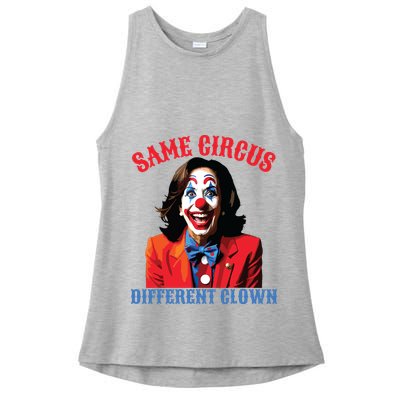 Same Circus Different Clown Funny Kamala Clown 2024 Ladies PosiCharge Tri-Blend Wicking Tank