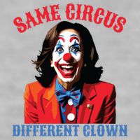 Same Circus Different Clown Funny Kamala Clown 2024 Ladies PosiCharge Tri-Blend Wicking Tank