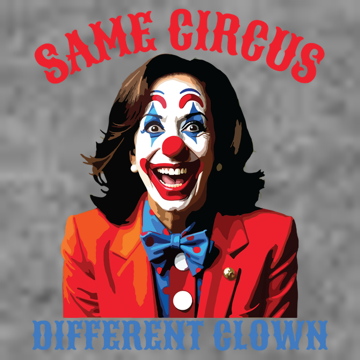 Same Circus Different Clown Funny Kamala Clown 2024 Tall Hoodie