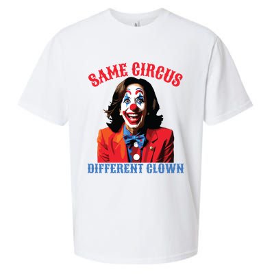 Same Circus Different Clown Funny Kamala Clown 2024 Sueded Cloud Jersey T-Shirt
