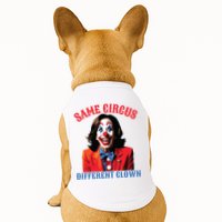 Same Circus Different Clown Funny Kamala Clown 2024 Doggie Tank