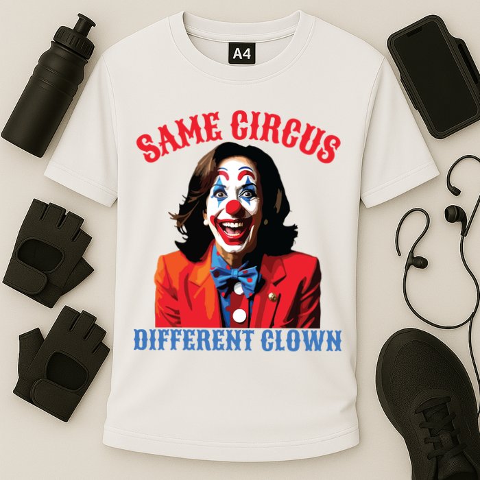 Same Circus Different Clown Funny Kamala Clown 2024 Performance Shirt