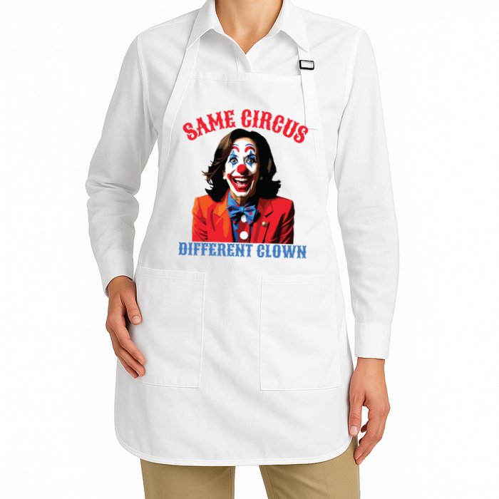 Same Circus Different Clown Funny Kamala Clown 2024 Apron