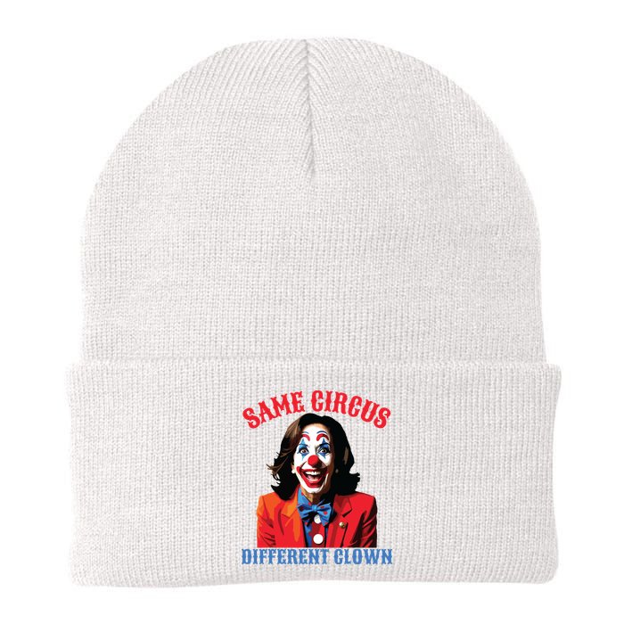 Same Circus Different Clown Funny Kamala Clown 2024 Beanie