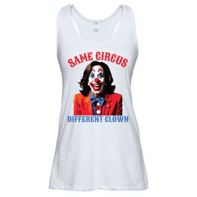 Same Circus Different Clown Funny Kamala Clown 2024 Ladies Essential Flowy Tank