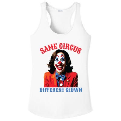Same Circus Different Clown Funny Kamala Clown 2024 Ladies PosiCharge Competitor Racerback Tank