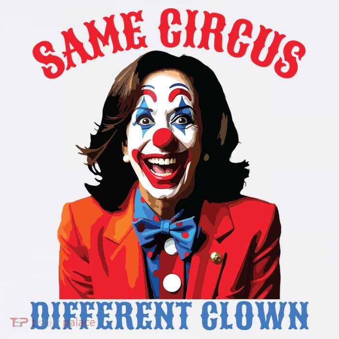 Same Circus Different Clown Funny Kamala Clown 2024 Mesh Reversible Basketball Jersey Tank
