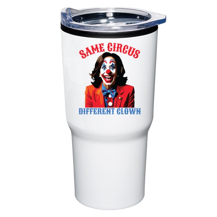 Same Circus Different Clown Funny Kamala Clown 2024 Tumbler