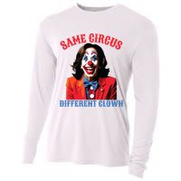 Same Circus Different Clown Funny Kamala Clown 2024 Cooling Performance Long Sleeve Crew
