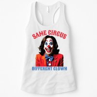 Same Circus Different Clown Funny Kamala Clown 2024 Womens Tank Top