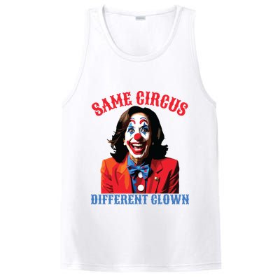 Same Circus Different Clown Funny Kamala Clown 2024 PosiCharge Competitor Tank