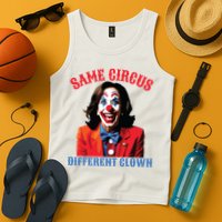 Same Circus Different Clown Funny Kamala Clown 2024 Tank Top
