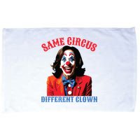 Same Circus Different Clown Funny Kamala Clown 2024 Microfiber Hand Towel
