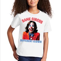 Same Circus Different Clown Funny Kamala Clown 2024 Kids T-Shirt