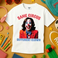 Same Circus Different Clown Funny Kamala Clown 2024 Kids T-Shirt