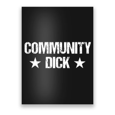 Saintcowboyyy Community Dick Poster