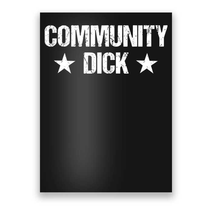 Saintcowboyyy Community Dick Poster