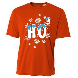 Science Christmas Design Ho Ho Ho Teacher Great Gift Cooling Performance Crew T-Shirt