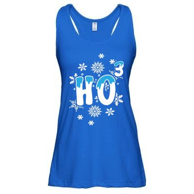 Science Christmas Design Ho Ho Ho Teacher Great Gift Ladies Essential Flowy Tank