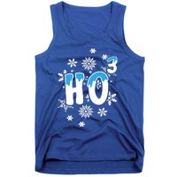 Science Christmas Design Ho Ho Ho Teacher Great Gift Tank Top