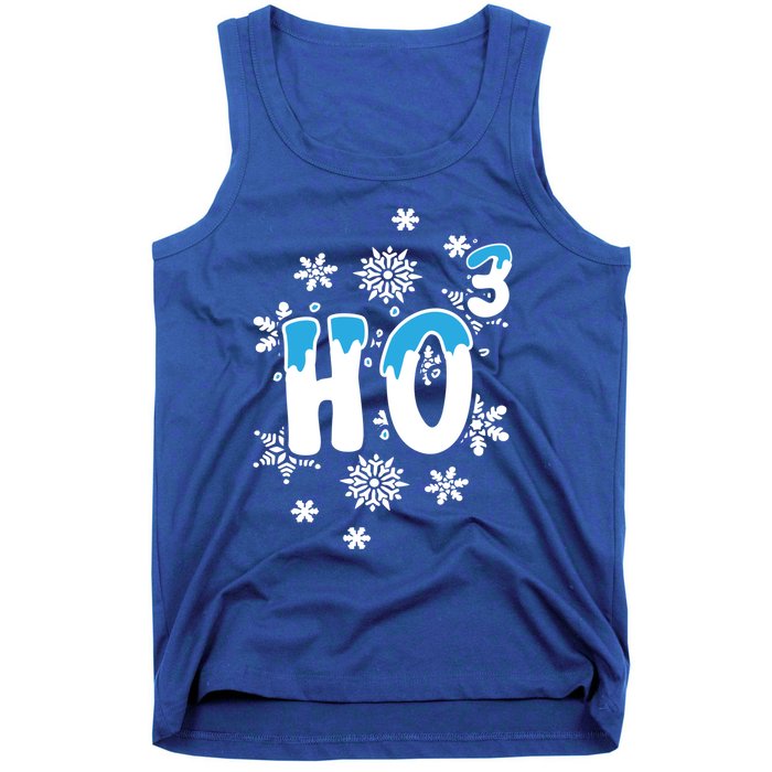 Science Christmas Design Ho Ho Ho Teacher Great Gift Tank Top