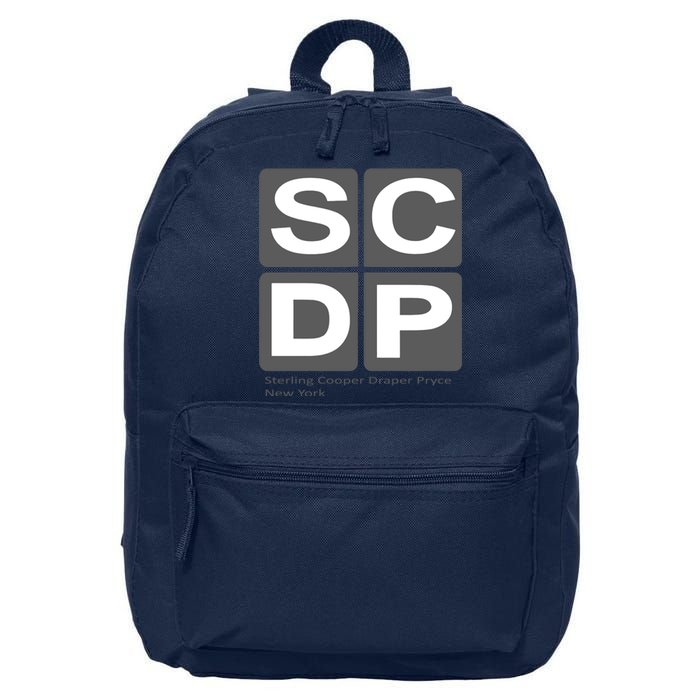 STERLING COOPER DRAPER PRYCE 16 in Basic Backpack