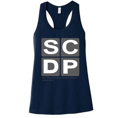 STERLING COOPER DRAPER PRYCE Women's Racerback Tank