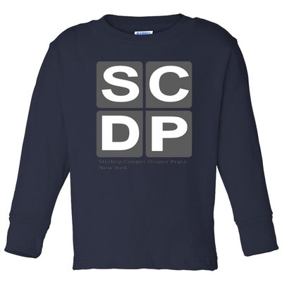 STERLING COOPER DRAPER PRYCE Toddler Long Sleeve Shirt