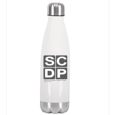 STERLING COOPER DRAPER PRYCE Stainless Steel Insulated Water Bottle