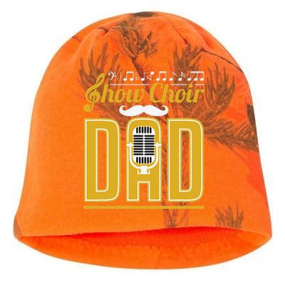 Show Choir Dad Fathers Day Father Musical Theater Kati - Camo Knit Beanie