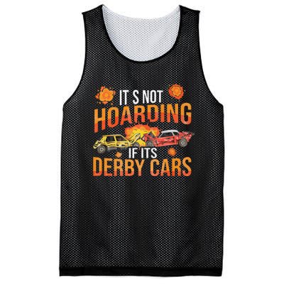 Smashing Cars Demolition Derby Quote For A Demo Derby Lover Mesh Reversible Basketball Jersey Tank