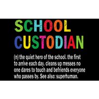 School Custodian Definition School Janitor Appreciation Bumper Sticker