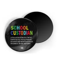 School Custodian Definition School Janitor Appreciation Magnet