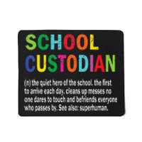 School Custodian Definition School Janitor Appreciation Mousepad