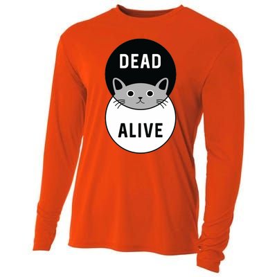 Schrodinger's Cat Dead Or Alive Cooling Performance Long Sleeve Crew