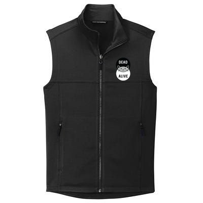 Schrodinger's Cat Dead Or Alive Collective Smooth Fleece Vest