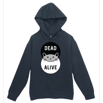 Schrodinger's Cat Dead Or Alive Urban Pullover Hoodie