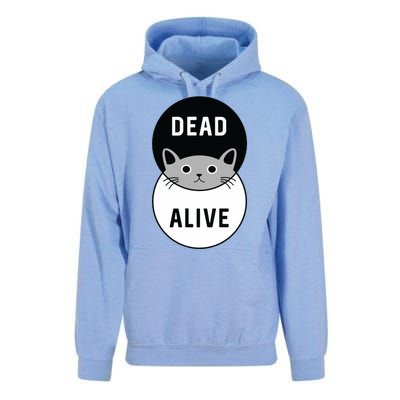 Schrodinger's Cat Dead Or Alive Unisex Surf Hoodie