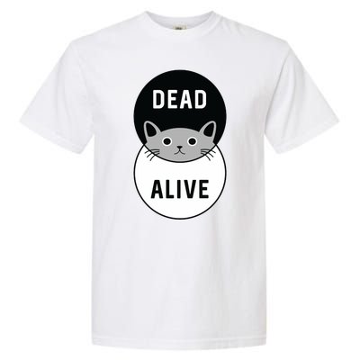 Schrodinger's Cat Dead Or Alive Garment-Dyed Heavyweight T-Shirt